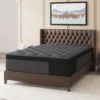 Queen Mattress, 14 Inch Hybrid Mattress with Gel Memory Foam and Individually Pocket Innerspring Euro Top Mattresses Medium Firm
